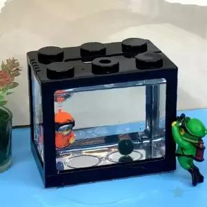 가정용 소형 수족관 투명 아크릴 관상어 사육 공간 데스크탑 인테리어 소품 물고기