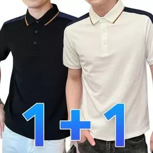 남자 피케 반팔티 카라넥 운동 골프 유니폼 상의 단체티 남자