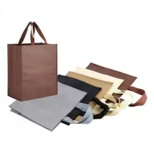 [문구/오피스] 가방 쇼핑백 세로형 부직포 리유저블백 500x460x250