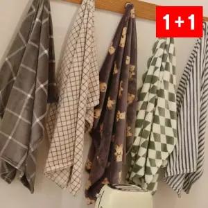 스카프 목도리 겨울 방한 패턴 여성 두꺼운 보온 목 어깨