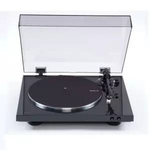 데논 DP-300F 전자동 턴테이블 LP 레코드 플레이어(전축 축음기)