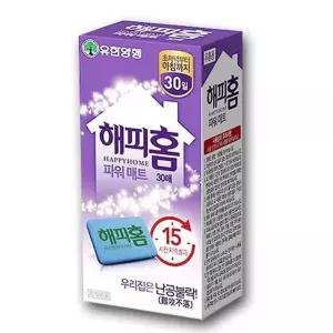 [골드스마일]유한 해피홈 파워 매트 리필30매