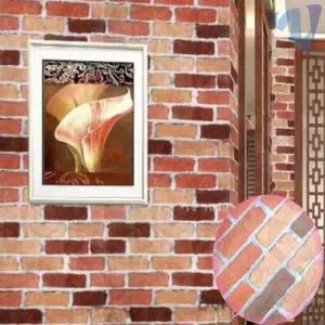 방수 벽지 셀프 DIY 거실 현관문 아트월 인테리어 포인트 접착 시트지 벽돌