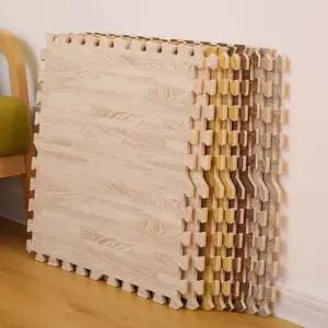 조립 거실매트 우드패턴 4종 쿠션 층간소음 발매트 퍼즐 충격감소 30x30cm 16장세트