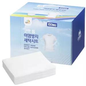 코멧 홈 이염방지 세탁시트 200매 200개입 1개