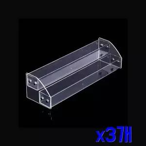 [알티피아]TBZ 아크릴 2단 투명 매니큐어 깔끔 진열대 x3개