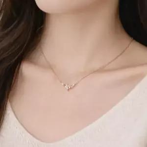 [하프클럽/]여성용 패션 데일리 사랑스러운 나비 목걸이와 팔찌