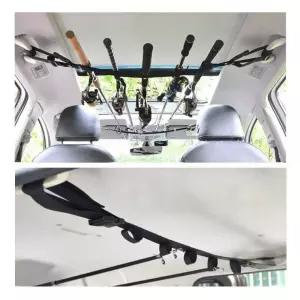 차량용 낚싯대 보관 홀더 고정 걸이 거치대 자동차 낚시대 낚싯대고 정걸이 SUV 뒷좌석