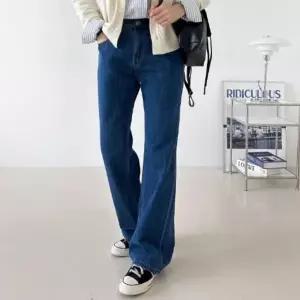 [하프클럽/]여성 나팔 시즌리스 베이직 청바지