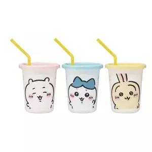 [골드스마일]320ml 스케이터 치이카와 물병 3종 텀블러 스트로 세트