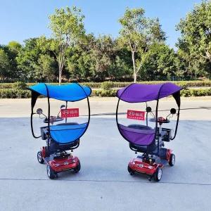 전동차 캐노피 차양막 오토바이 스쿠터 빛 덮개 가리개 지붕