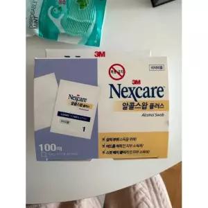 3M 넥스케어 알콜스왑 100매 순면패드 개별포장
