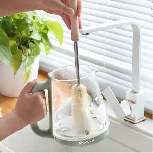 깊은 병 세척 텀블러 물병 컵 커피포트 세척솔 브러쉬 3종 주방 청소도구 세트
