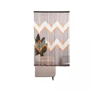 구슬문발 현관 거실 나무 입구 가리개 인테리어 커튼 소품