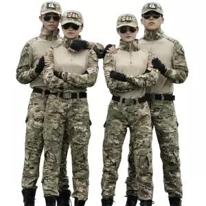 밀리터리 전투복 남성 서바이벌 훈련 전술 군용 작업의류