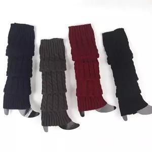 방한 패션 니트 발토시 3켤레 꽈배기