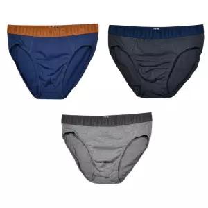 편안한 와이드밴드 남아 삼각팬티 3종 세트 언더웨어 남중생 일상