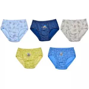 공룡 패턴 남아 순면 삼각 팬티 5종 세트 이너 초등고학년 아동 인기