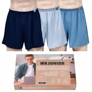 편한 성장기 남학생 스판 인견 트렁크 3매입 세트 남아언더웨어 십대