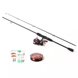 낚시 릴 세트 민물 바다스피닝릴 루어 WFLOQMO
