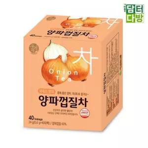 부모님 선물용 국내산 양파껍질차 40티백 대용량 탕비실 차