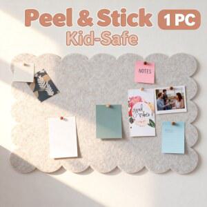 두꺼운 펠트 벽 스티커 침실 거실 사진 메시지 부드러운 나무판 학교 게시판 디스플레이 장식 벽지