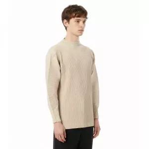 옴므 플리세 이세이미야케 먼슬리 컬러 DECEMBER 모크넥 티셔츠 (HP58JK123-42)