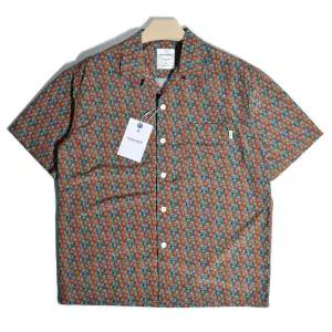 남자반팔남방 셔츠 하와이안셔츠 워크셔츠 휴스턴 편안한