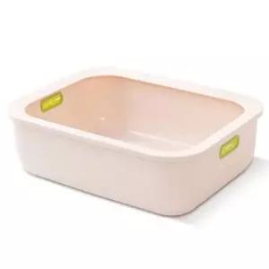 고양이 화장실 배변통 고양이 변기 화장실 핑크