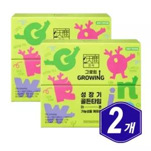 정관장 천녹 그로잉 청포도맛 30포 x 2개 성장기 어린이 초등학생 녹용 홍삼