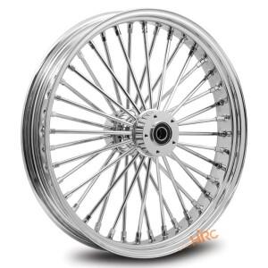 림세트 오토바이 스포크 16 20 인치 실버 크롬 ABS 튜브리스 휠 할리, BMW용