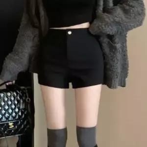 [하프클럽/]여성 하이웨스트 보온안감 원버튼 숏바지