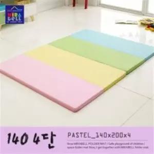 베이직라인 140 x 200 폴더매트 4 4단 접이식 바닥 폴더 매트 유아용 어린이
