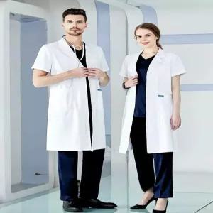 영양사가운 수의자 의과대학 대학생 실습 실험복 가운