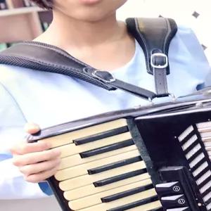 아코디언 어깨끈 벨트 숄더 악기보관 다용도 블랙화이트