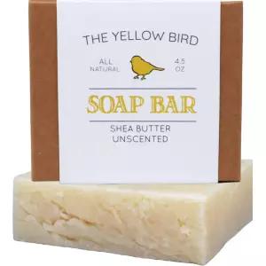 민감한 피부를 위한 옐로우 버드 무향 비누 바 없고 저자극성인 수제 페이스 천연 성분