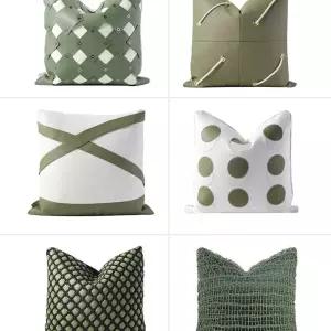 [ ]화이트 쿠션 허리쿠션 등받이쿠션 수입쿠션