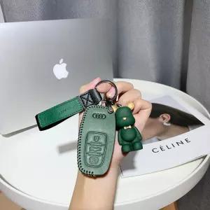아우디 키케이스 키링 키홀더 가죽 Q5 플러그인 A8L A5 구형 A6L