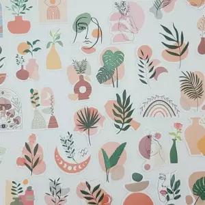 폰꾸 스티커 다이어리 핸드폰 감성 노트북 스티커 꾸미기 취미용 디자인 학용품 나뭇잎 낙엽 컷팅 생활