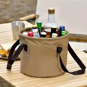 [하프클럽/]캠핑 설거지통 바스켓 바구니 가방 AL38 블랙