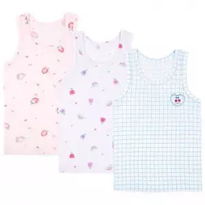 바풀 MK SS68-19 아동런닝 3매입 모달 속옷 유아 아동 주니어 런닝