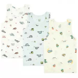 바풀 MK SS68-14 아동런닝 3매입 모달 속옷 유아 아동 주니어 런닝