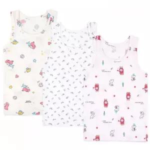 바풀 MK SS68-20 아동런닝 3매입 모달 속옷 유아 아동 주니어 런닝