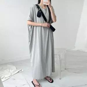 [하프클럽/] 조이빅박스반팔원피스 FNU257M604 빅사이즈