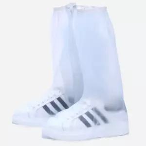 투명 비닐 신발방수 레인커버-롱