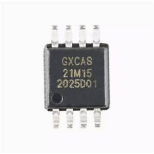 1PCS 기존 GX21M15U(GX75B)TSSOP-8 디지털 온도 센서 칩 0.5 I2C 인터페이스.