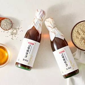 금빛방앗간 [선물세트] 참기름 350ml + 들기름 350ml