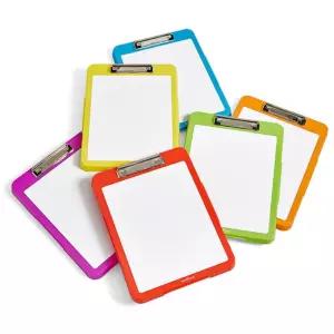 홈스쿨 단체수업 기울어진 필기판 6개세트 게임소품 미술교구 미니칠판