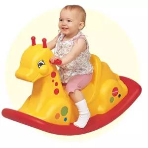 유아 높은등받이 안넘어지는 기린 흔들말 균형잡기 2세 3세