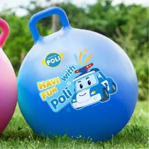 남아 조카 통통튀는 폴리 손잡이 호핑볼 식당키즈존 안전한